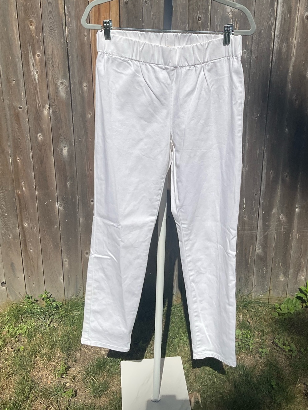Soft Surroundings White Cotton Pants